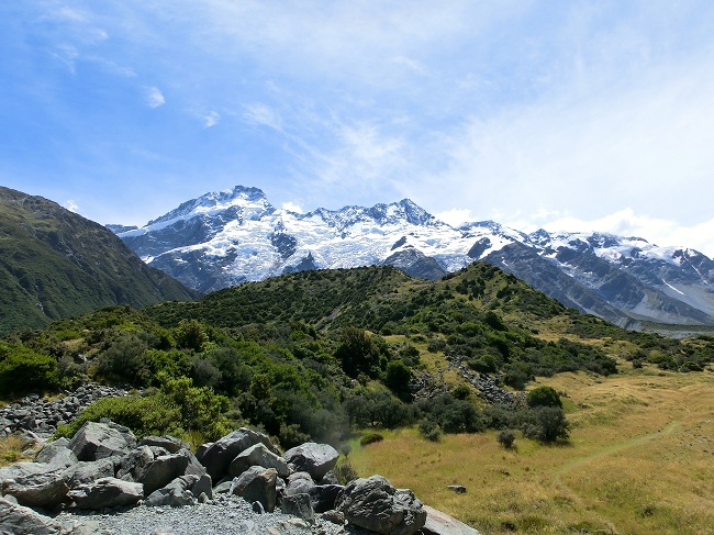 Mount Tasman, zweithöchster Berg Neuseelands
