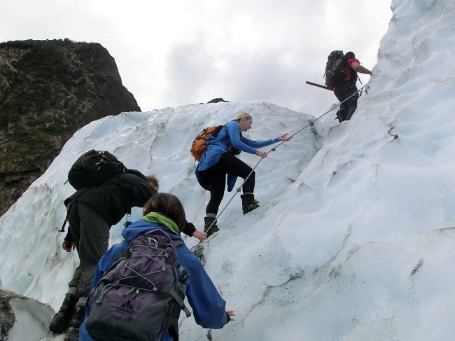 Eisklettern - Franz Josef Gletscher