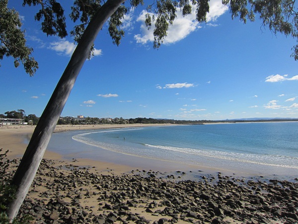 Blick auf Main Beach