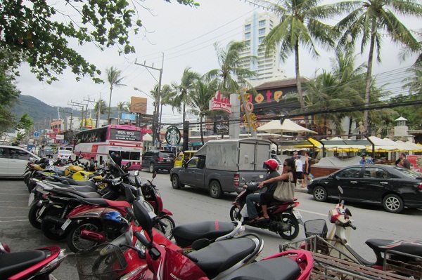 Straßen von Patong, Phuket