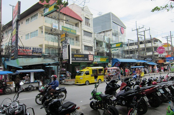 Straße in Patong
